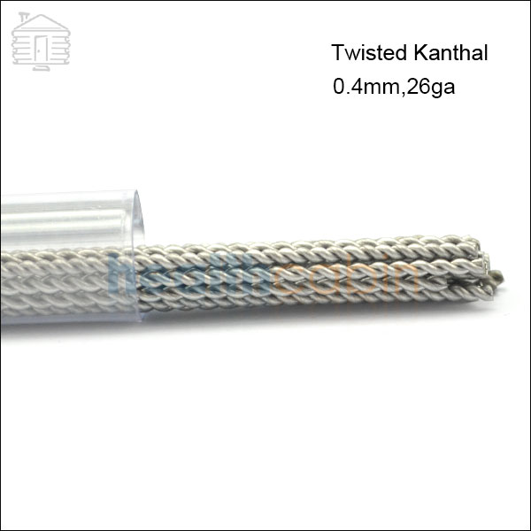 Twisted Kanthal Rod Wire (0.4mm, 26ga)